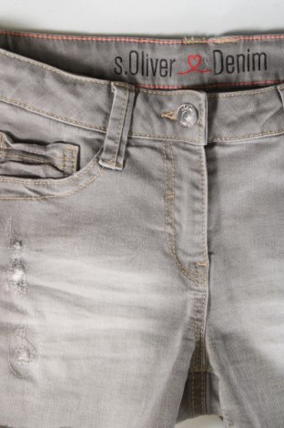 Παιδικό κοντό παντελόνι S.Oliver, Μέγεθος 10-11y/ 146-152 εκ., Χρώμα Γκρί, Τιμή 10,00 €