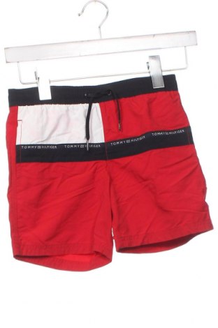 Παιδικό κοντό παντελόνι Tommy Hilfiger, Μέγεθος 9-10y/ 140-146 εκ., Χρώμα Κόκκινο, Τιμή 23,32 €