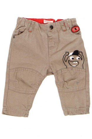 Pantaloni pentru copii Du Pareil Au Meme, Mărime 3-6m/ 62-68 cm, Culoare Bej, Preț 24,63 Lei