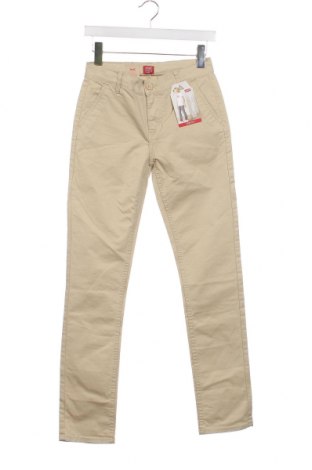 Детски панталон Levi's, Размер 13-14y/ 164-168 см, Цвят Бежов, Цена 53,55 лв.