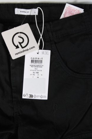 Pantaloni pentru copii Name It, Mărime 11-12y/ 152-158 cm, Culoare Negru, Preț 67,05 Lei