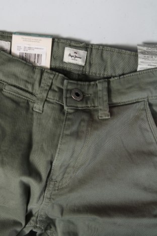 Детски панталон Pepe Jeans, Размер 7-8y/ 128-134 см, Цвят Зелен, Цена 18,30 лв.