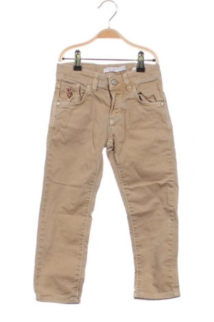 Детски панталон U.S. Polo Assn., Размер 4-5y/ 110-116 см, Цвят Бежов, Цена 7,70 лв.