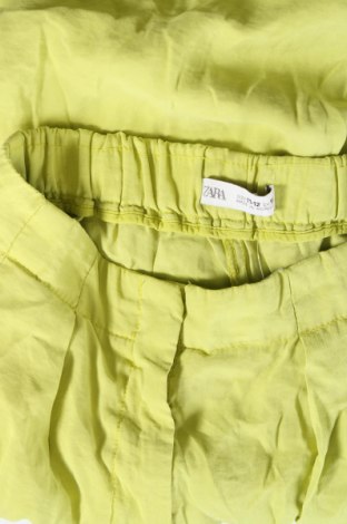 Pantaloni pentru copii Zara, Mărime 11-12y/ 152-158 cm, Culoare Verde, Preț 85,53 Lei