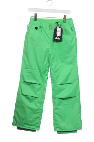 Dětské kalhoty pro zimní sporty  Quiksilver, Velikost 11-12y/ 152-158 cm, Barva Zelená, Cena  1 788,00 Kč