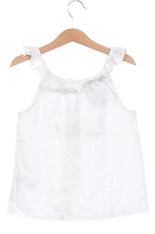 Μπλουζάκι αμάνικο παιδικό Vertbaudet, Μέγεθος 6-7y/ 122-128 εκ., Χρώμα Λευκό, Τιμή 4,95 €
