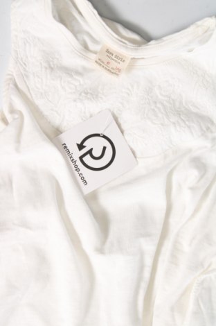 Μπλουζάκι αμάνικο παιδικό Zara, Μέγεθος 7-8y/ 128-134 εκ., Χρώμα Λευκό, Τιμή 5,61 €