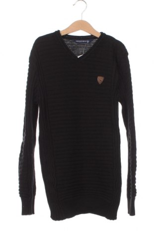 Детски пуловер, Размер 7-8y/ 128-134 см, Цвят Черен, Цена 6,30 лв.