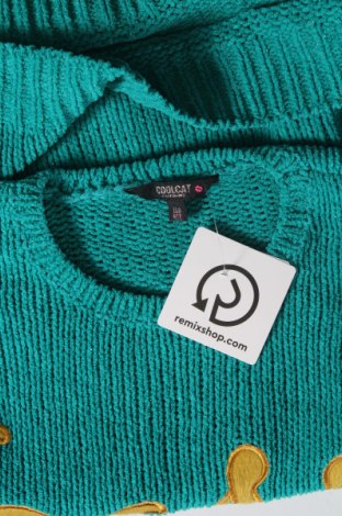 Детски пуловер CoolCat, Размер 12-13y/ 158-164 см, Цвят Зелен, Цена 10,08 лв.