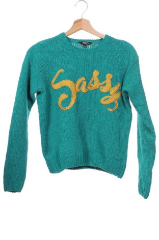Детски пуловер CoolCat, Размер 12-13y/ 158-164 см, Цвят Зелен, Цена 11,04 лв.
