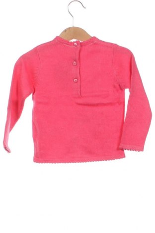 Детски пуловер Grain De Ble, Размер 12-18m/ 80-86 см, Цвят Розов, Цена 10,78 лв.