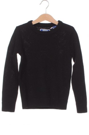 Детски пуловер Jack & Jones, Размер 5-6y/ 116-122 см, Цвят Черен, Цена 12,42 лв.