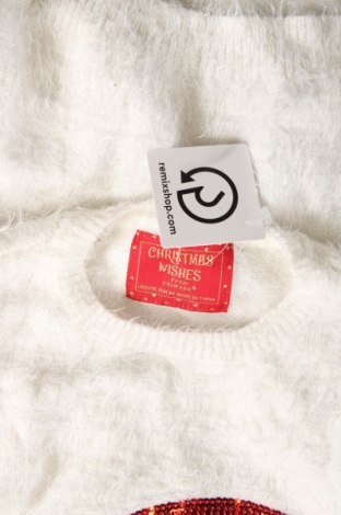 Детски пуловер Primark, Размер 12-13y/ 158-164 см, Цвят Бял, Цена 11,31 лв.