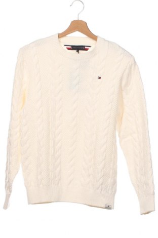 Παιδικό πουλόβερ Tommy Hilfiger, Μέγεθος 13-14y/ 164-168 εκ., Χρώμα Λευκό, Τιμή 38,68 €