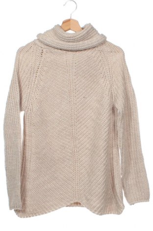 Детски пуловер Zara, Размер 13-14y/ 164-168 см, Цвят Бежов, Цена 5,98 лв.