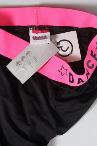 Kinder Sportleggings Yigga, Größe 11-12y/ 152-158 cm, Farbe Schwarz, Preis 16,99 €