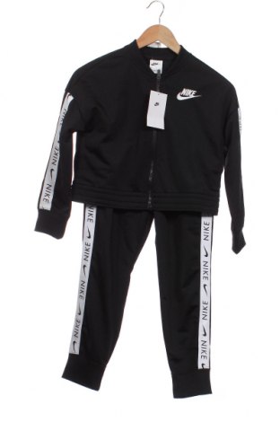 Детски спортен комплект Nike, Размер 7-8y/ 128-134 см, Цвят Черен, Цена 141,55 лв.
