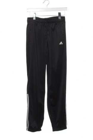 Детско спортно долнище Adidas, Размер 12-13y/ 158-164 см, Цвят Черен, Цена 26,88 лв.
