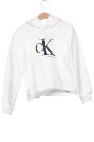 Dziecięca bluza Calvin Klein Jeans, Rozmiar 5-6y/ 116-122 cm, Kolor Biały, Cena 249,81 zł