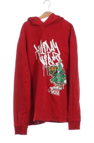 Gyerek sweatshirt H&M, Méret 12-13y / 158-164 cm, Szín Piros, Ár 1 627 Ft