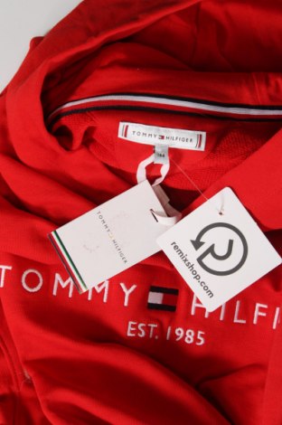 Детски суичър Tommy Hilfiger, Размер 13-14y/ 164-168 см, Цвят Червен, Цена 45,10 лв.