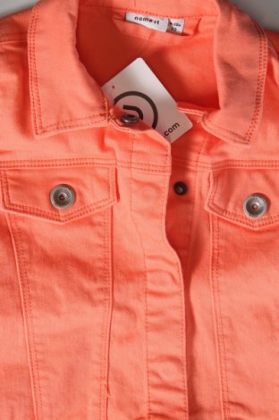 Kinder Jeansjacke Name It, Größe 9-12m/ 74-80 cm, Farbe Orange, Preis 14,85 €