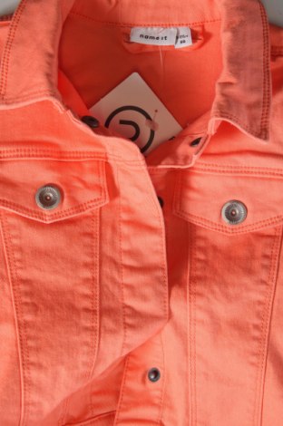Dětská džínová bunda  Name It, Velikost 12-18m/ 80-86 cm, Barva Oranžová, Cena  427,00 Kč
