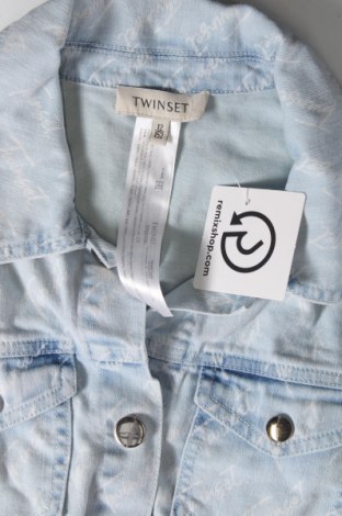 Dětská džínová bunda  TWINSET, Velikost 11-12y/ 152-158 cm, Barva Modrá, Cena  865,00 Kč