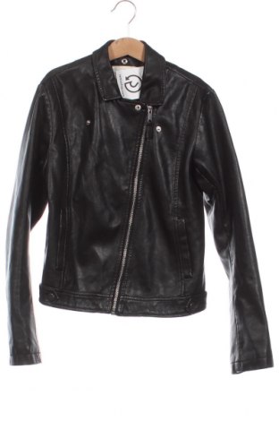 Detská kožená bunda  H&M, Veľkosť 11-12y/ 152-158 cm, Farba Čierna, Cena  14,98 €