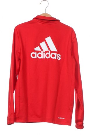 Bluză de trening, pentru copii Adidas, Mărime 8-9y/ 134-140 cm, Culoare Roșu, Preț 221,45 Lei