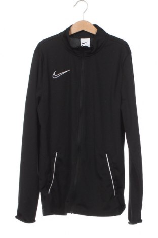 Детско спортно горнище Nike, Размер 13-14y/ 164-168 см, Цвят Черен, Цена 26,40 лв.