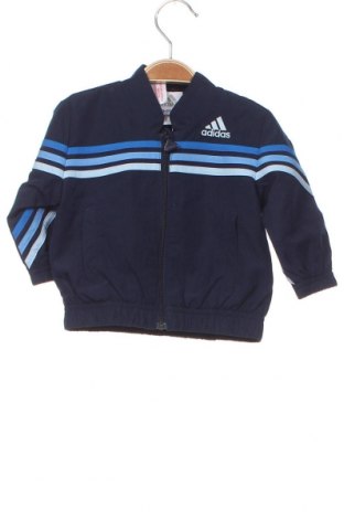 Детско яке Adidas, Размер 2-3m/ 56-62 см, Цвят Син, Цена 21,50 лв.