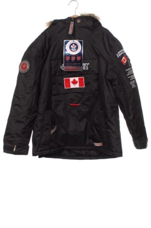 Παιδικό μπουφάν Canadian Peak, Μέγεθος 9-10y/ 140-146 εκ., Χρώμα Μαύρο, Τιμή 67,58 €