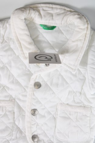 Dziecięca kurtka United Colors Of Benetton, Rozmiar 3-4y/ 104-110 cm, Kolor Biały, Cena 96,55 zł
