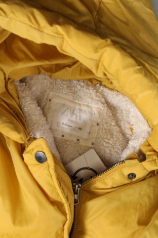 Παιδικό μπουφάν Zara, Μέγεθος 2-3y/ 98-104 εκ., Χρώμα Κίτρινο, Τιμή 22,66 €