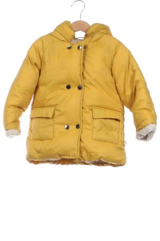 Детско яке Zara, Размер 2-3y/ 98-104 см, Цвят Жълт, Цена 44,30 лв.