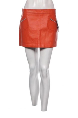 Δερμάτινη φούστα Gipsy, Μέγεθος M, Χρώμα Πορτοκαλί, Τιμή 53,55 €
