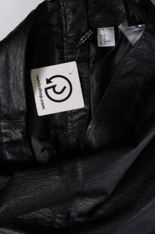 Δερμάτινη φούστα H&M Divided, Μέγεθος M, Χρώμα Μαύρο, Τιμή 5,19 €