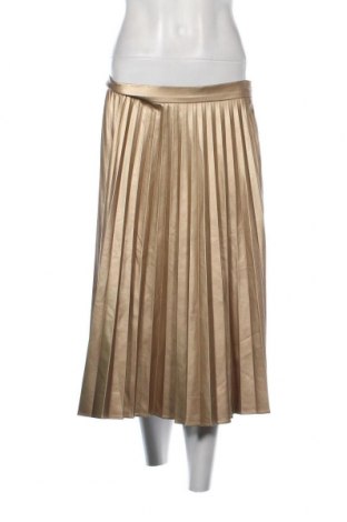 Δερμάτινη φούστα Koton, Μέγεθος L, Χρώμα Χρυσαφί, Τιμή 14,47 €