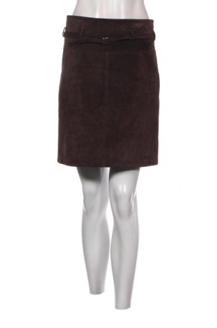 Δερμάτινη φούστα More & More, Μέγεθος S, Χρώμα Καφέ, Τιμή 8,20 €