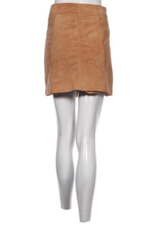 Kožená sukně  Selected Femme, Velikost S, Barva Béžová, Cena  445,00 Kč