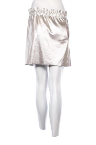 Кожена пола Zara Knitwear, Размер S, Цвят Сив, Цена 6,20 лв.