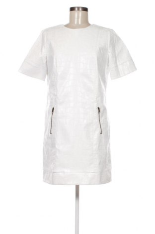 Skórzana sukienka TWINSET, Rozmiar L, Kolor Biały, Cena 275,13 zł