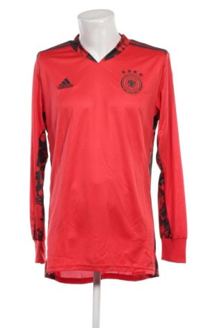 Herren Shirt Adidas, Größe L, Farbe Rot, Preis 27,46 €