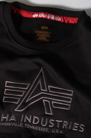 Мъжка блуза Alpha Industries, Размер S, Цвят Черен, Цена 43,86 лв.