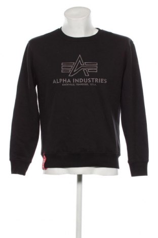 Ανδρική μπλούζα Alpha Industries, Μέγεθος S, Χρώμα Μαύρο, Τιμή 32,60 €