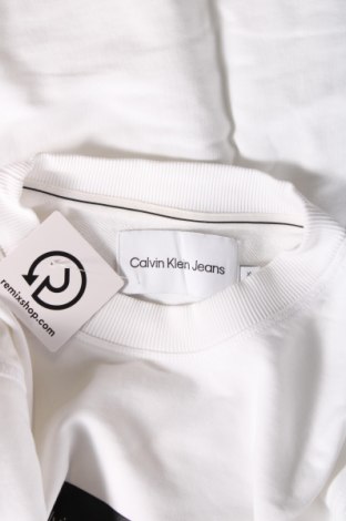 Ανδρική μπλούζα Calvin Klein Jeans, Μέγεθος XL, Χρώμα Λευκό, Τιμή 54,43 €