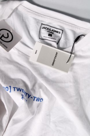 Ανδρική μπλούζα Core By Jack & Jones, Μέγεθος L, Χρώμα Λευκό, Τιμή 6,39 €
