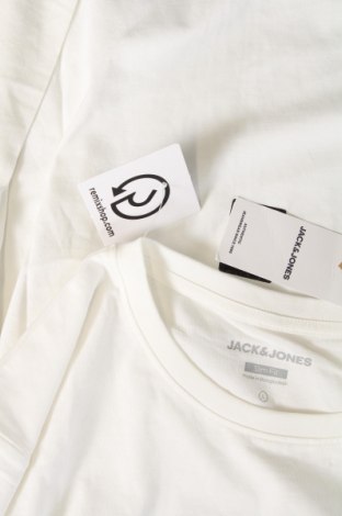 Pánske tričko  Jack & Jones, Veľkosť L, Farba Biela, Cena  20,62 €
