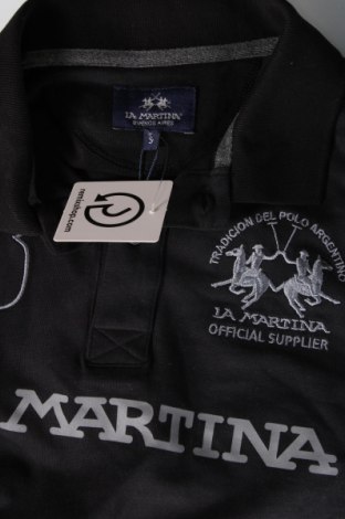 Herren Shirt La Martina, Größe S, Farbe Schwarz, Preis € 63,79